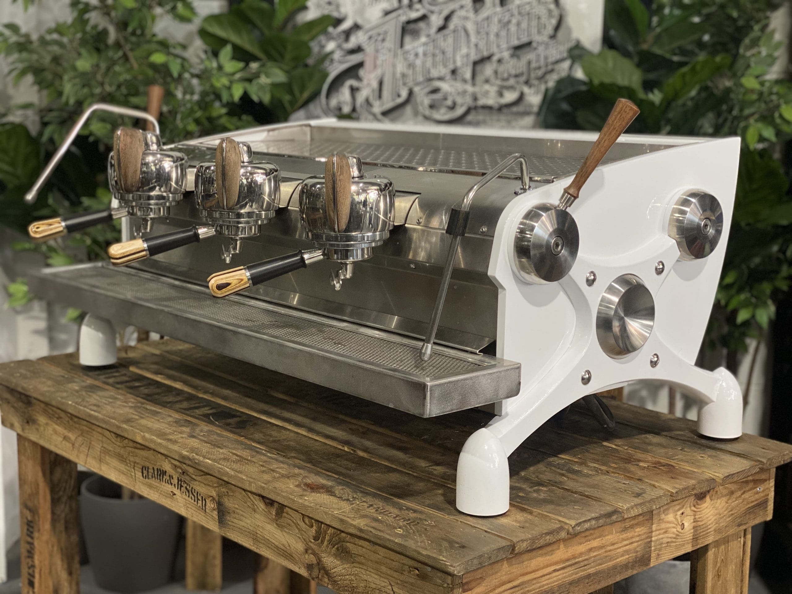 Slayer Espresso - 3 Group Commercial Espresso Machine - White
