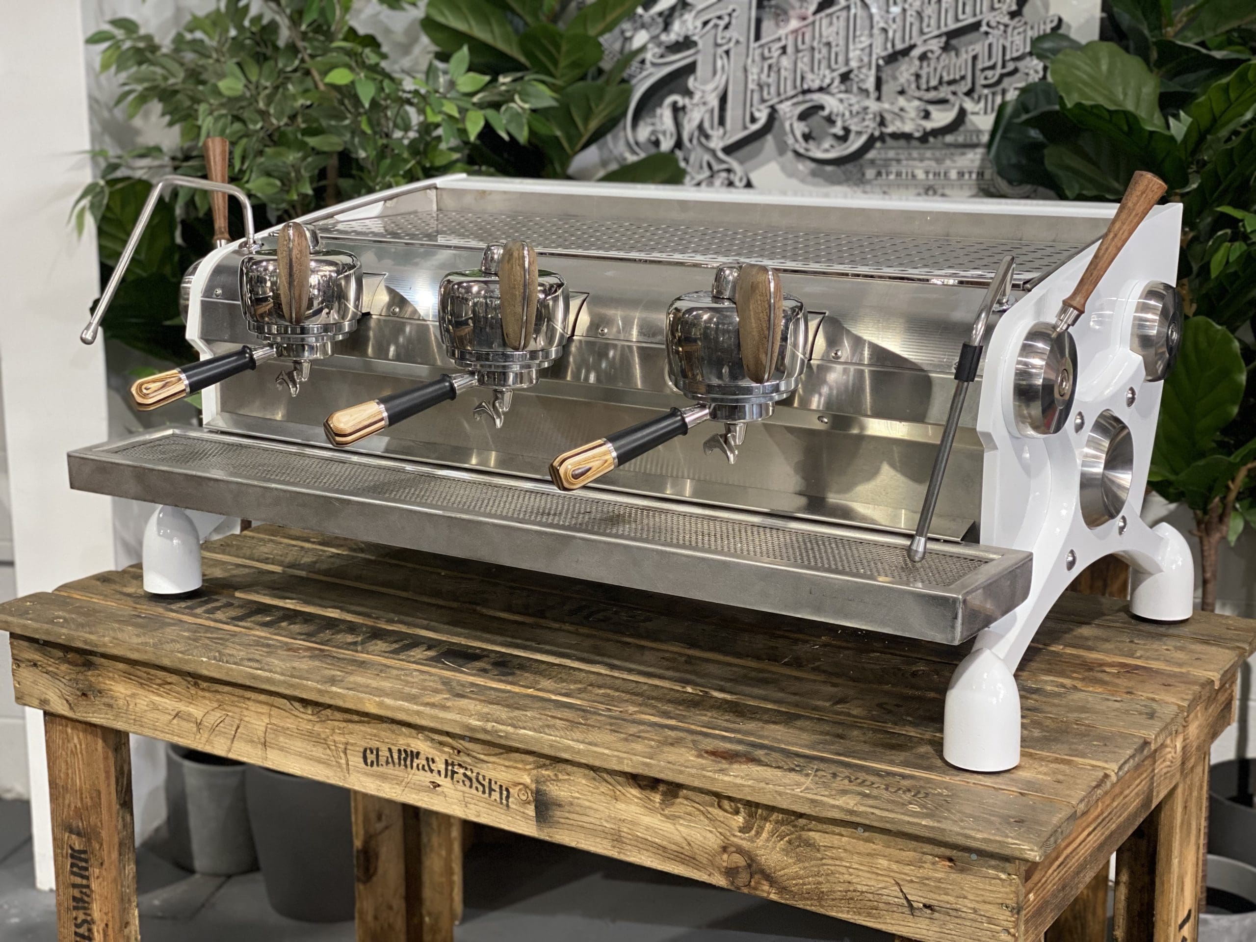 Slayer Espresso - 3 Group Commercial Espresso Machine - White
