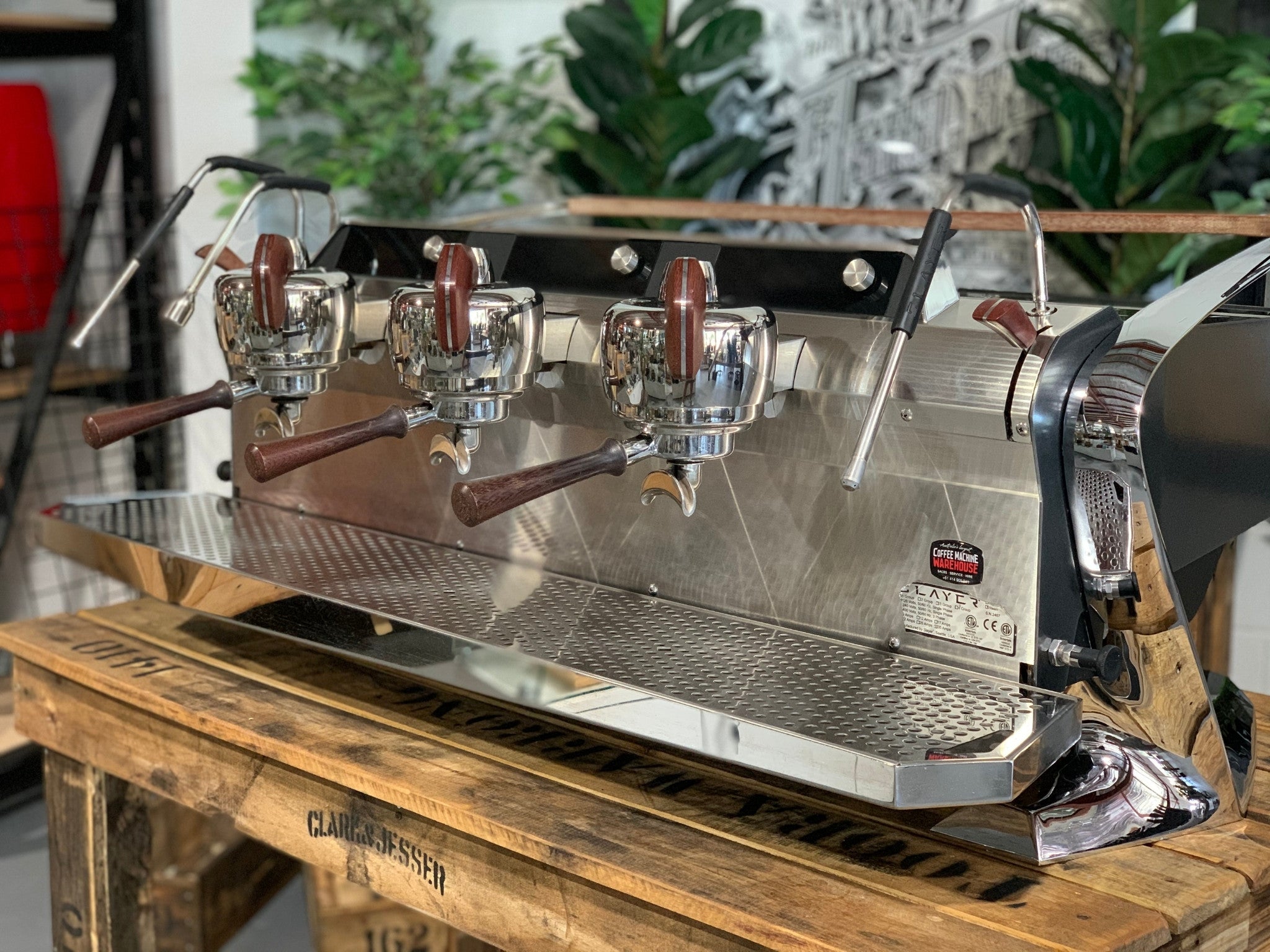 Slayer Steam X - 3 Group Commercial Espresso Machine - Black
