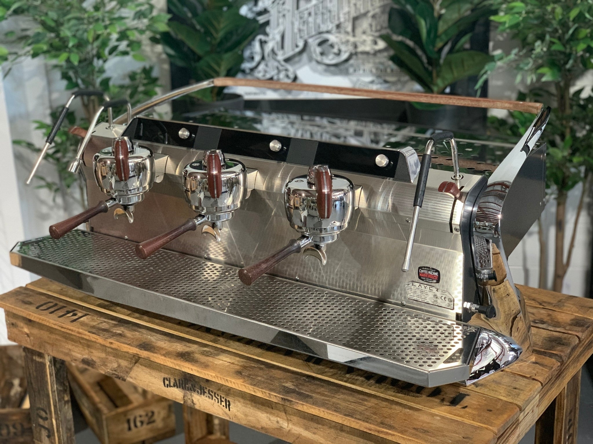 Slayer Steam X - 3 Group Commercial Espresso Machine - Black