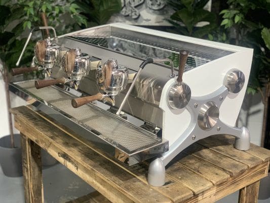 Slayer Espresso - 3 Group Commercial Espresso Machine - White