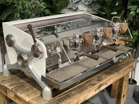 Slayer Espresso - 3 Group Commercial Espresso Machine - White