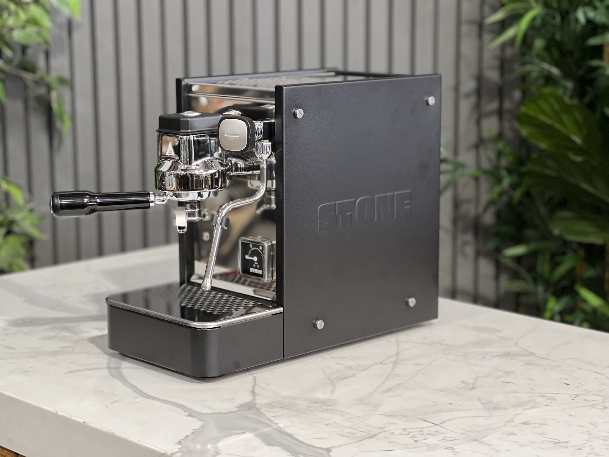 Stone Lite - 1 Group Commercial Espresso Machine - Black