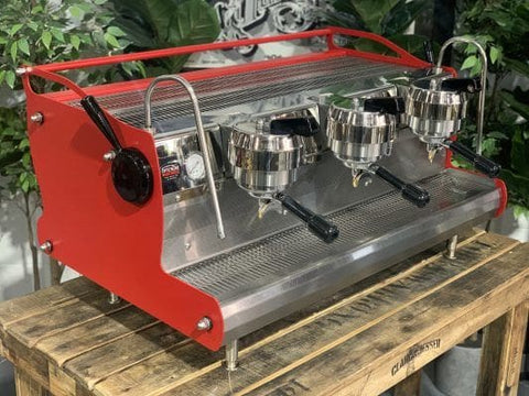 Synesso Cyncra - 3 Group Commercial Espresso Machine - Red
