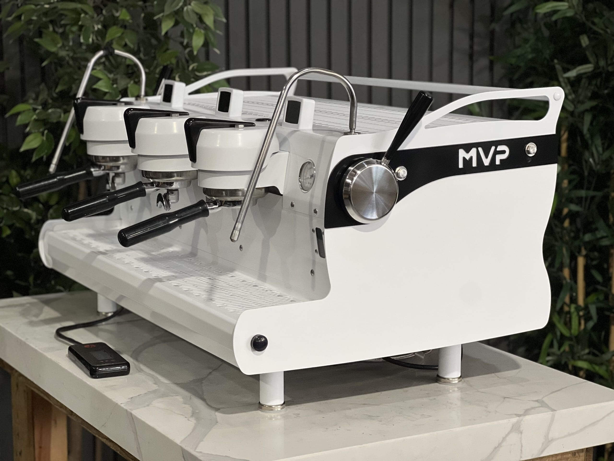 Synesso MVP Black - 3 Group Commercial Espresso Machine - White