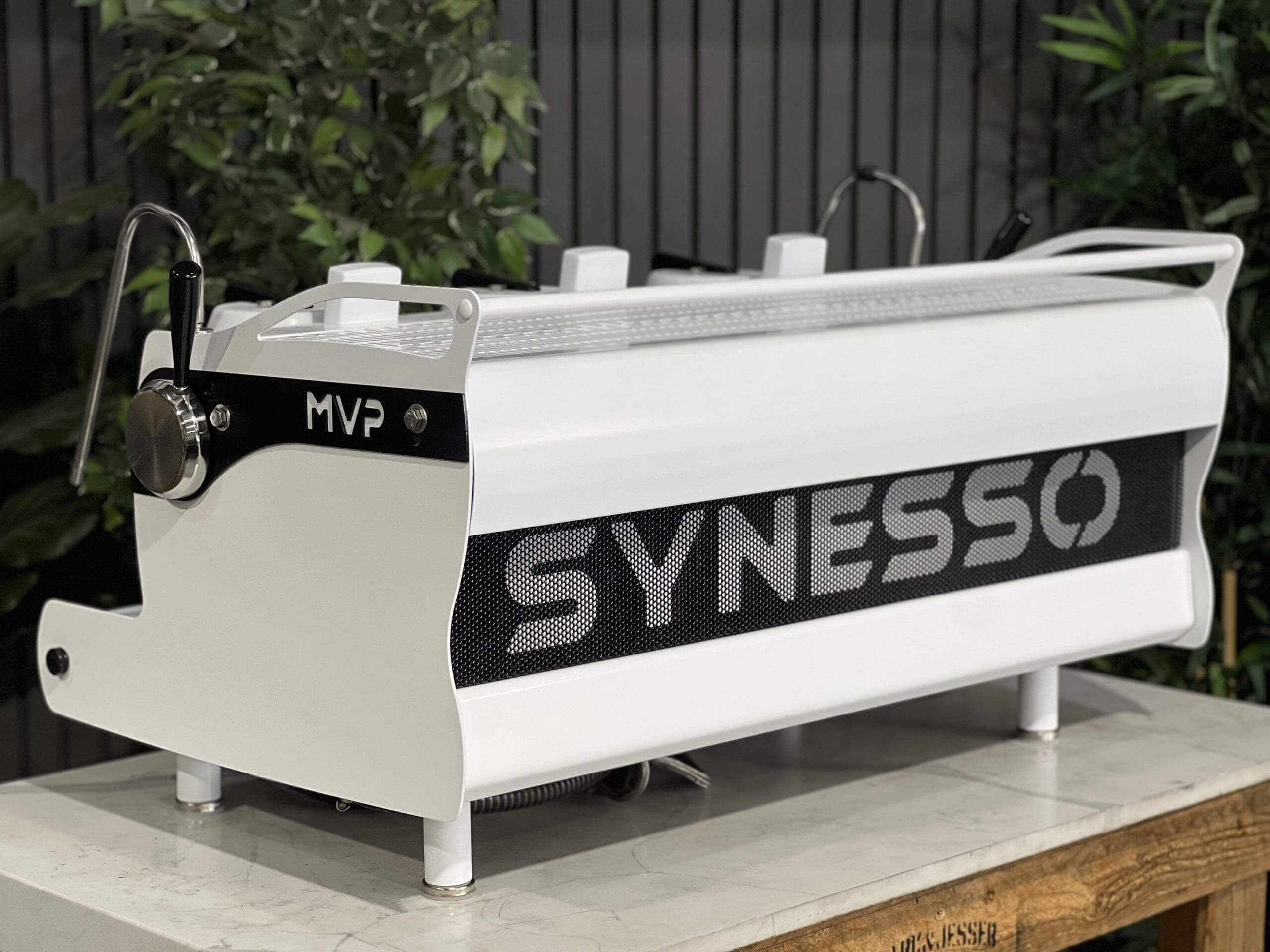 Synesso MVP Black - 3 Group Commercial Espresso Machine - White