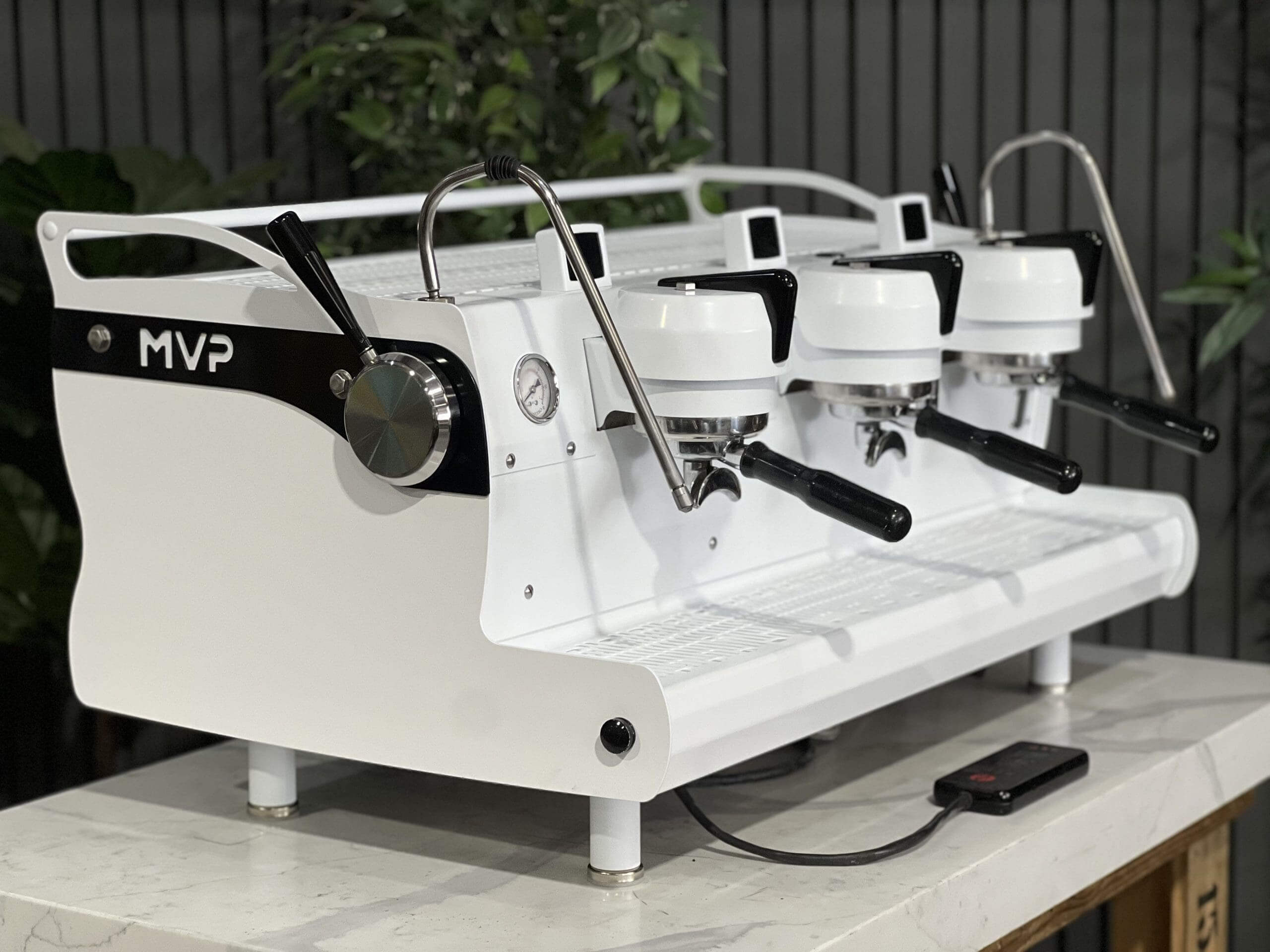 Synesso MVP Black - 3 Group Commercial Espresso Machine - White