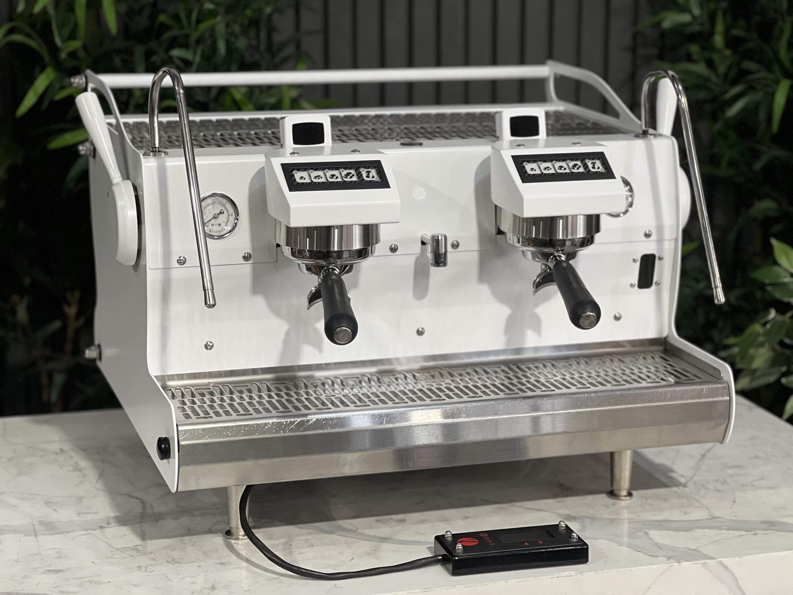 Synesso Sabre Pull Out PID - 2 Group Commercial Espresso Machine - White