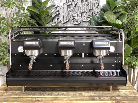 Synesso Sabre Black & Handles - 3 Group Commercial Espresso Machine - Bronze