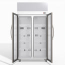 Skope TCE1000N 2 Glass Door Display or Storage Fridge with EZICORE 896L - TCE1000N
