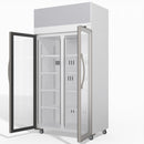 Skope TCE1000N 2 Glass Door Display or Storage Fridge with EZICORE 896L - TCE1000N