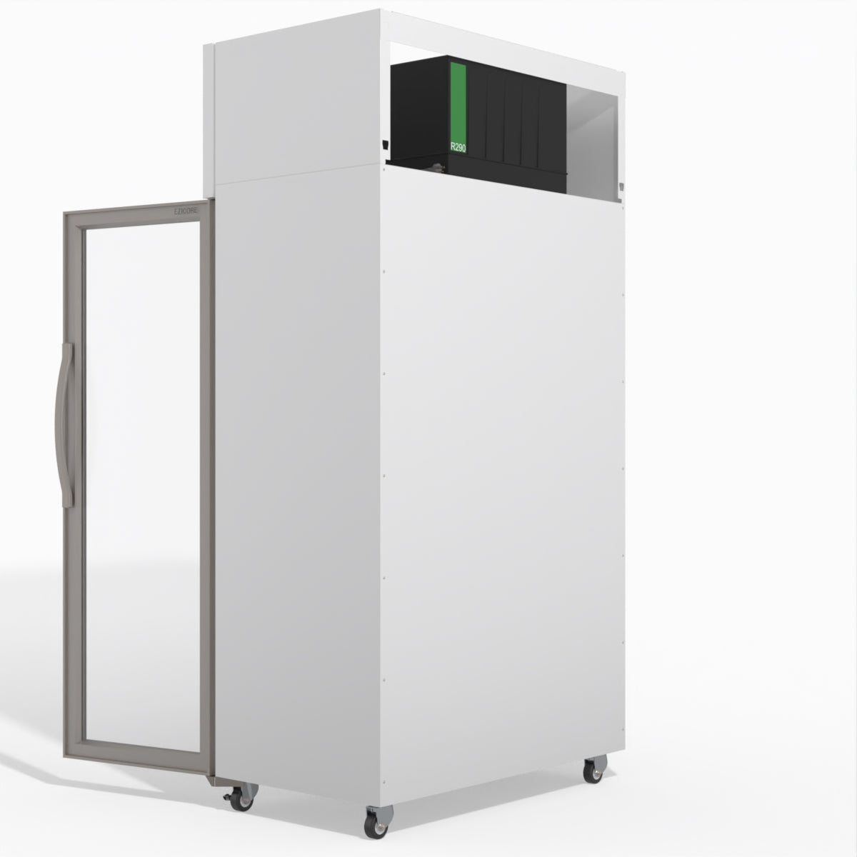 Skope TCE1000N 2 Glass Door Display or Storage Fridge with EZICORE 896L - TCE1000N