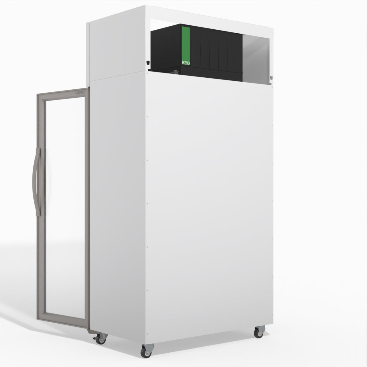 Skope TCE1000N 2 Glass Door Display or Storage Fridge with EZICORE 896L - TCE1000N