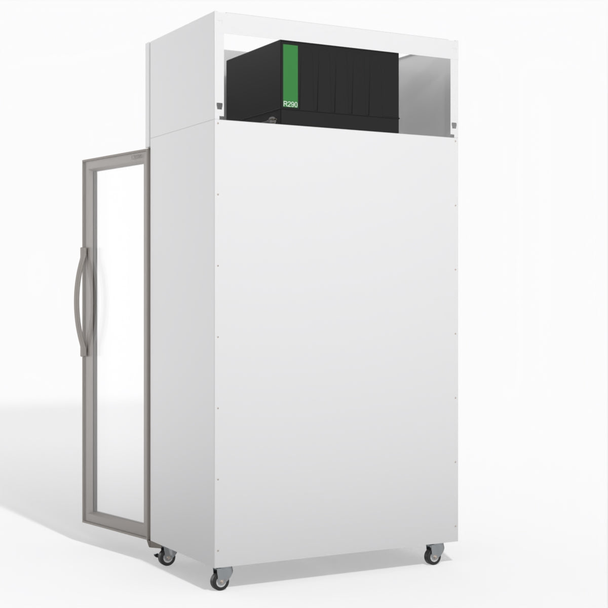 Skope TCE1000N 2 Glass Door Display or Storage Fridge with EZICORE 896L - TCE1000N