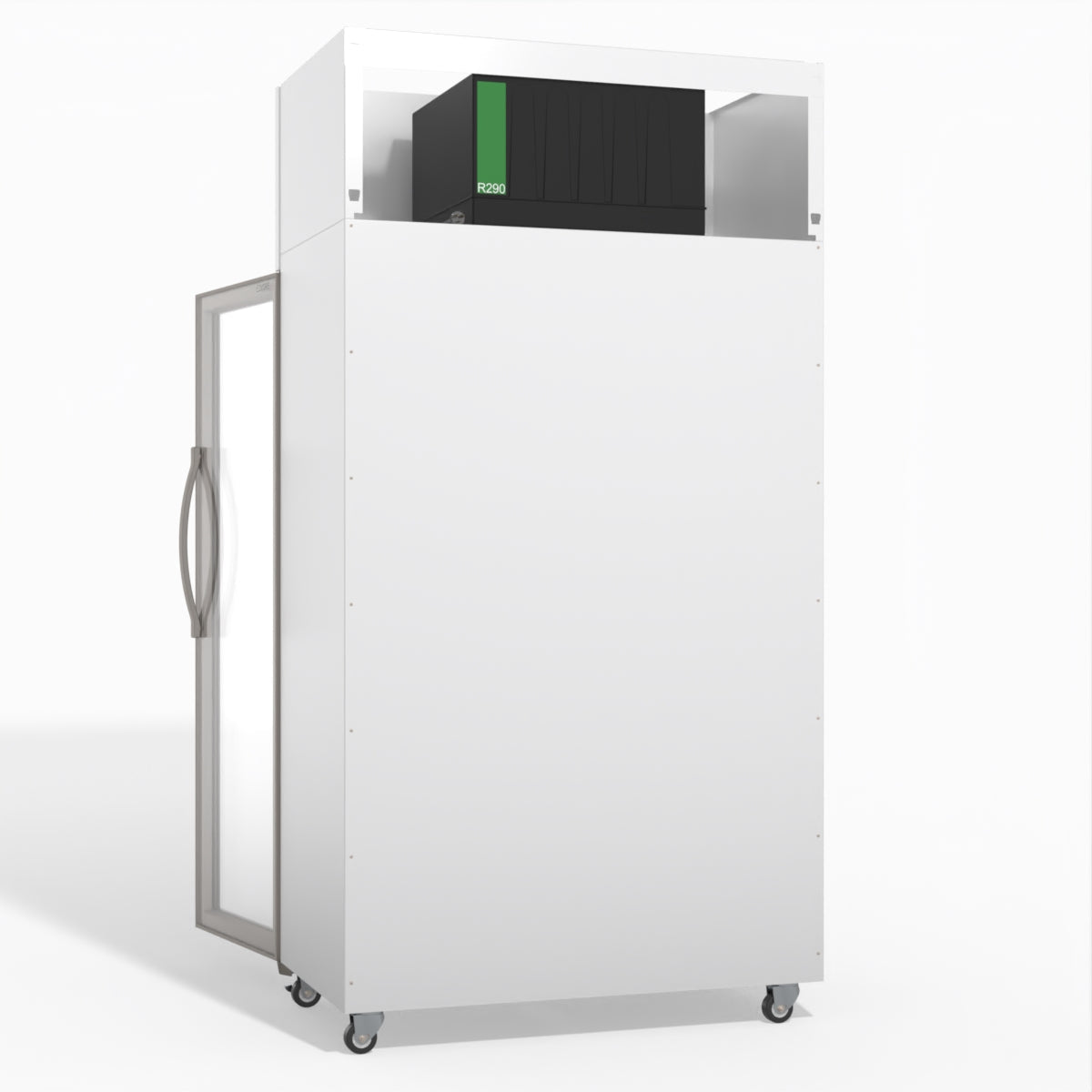 Skope TCE1000N 2 Glass Door Display or Storage Fridge with EZICORE 896L - TCE1000N