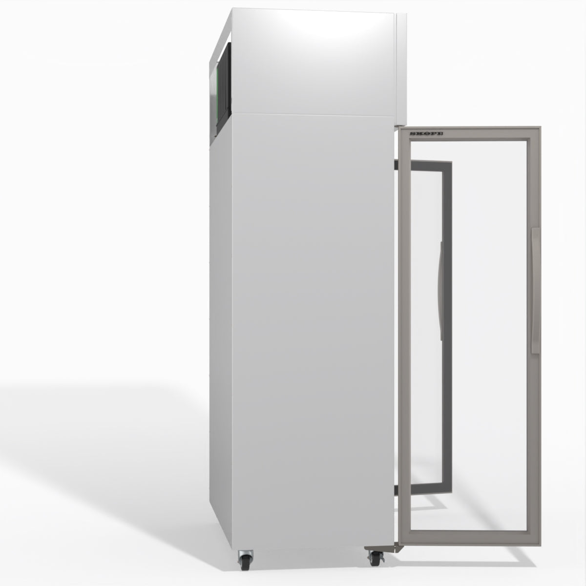 Skope TCE1000N 2 Glass Door Display or Storage Fridge with EZICORE 896L - TCE1000N