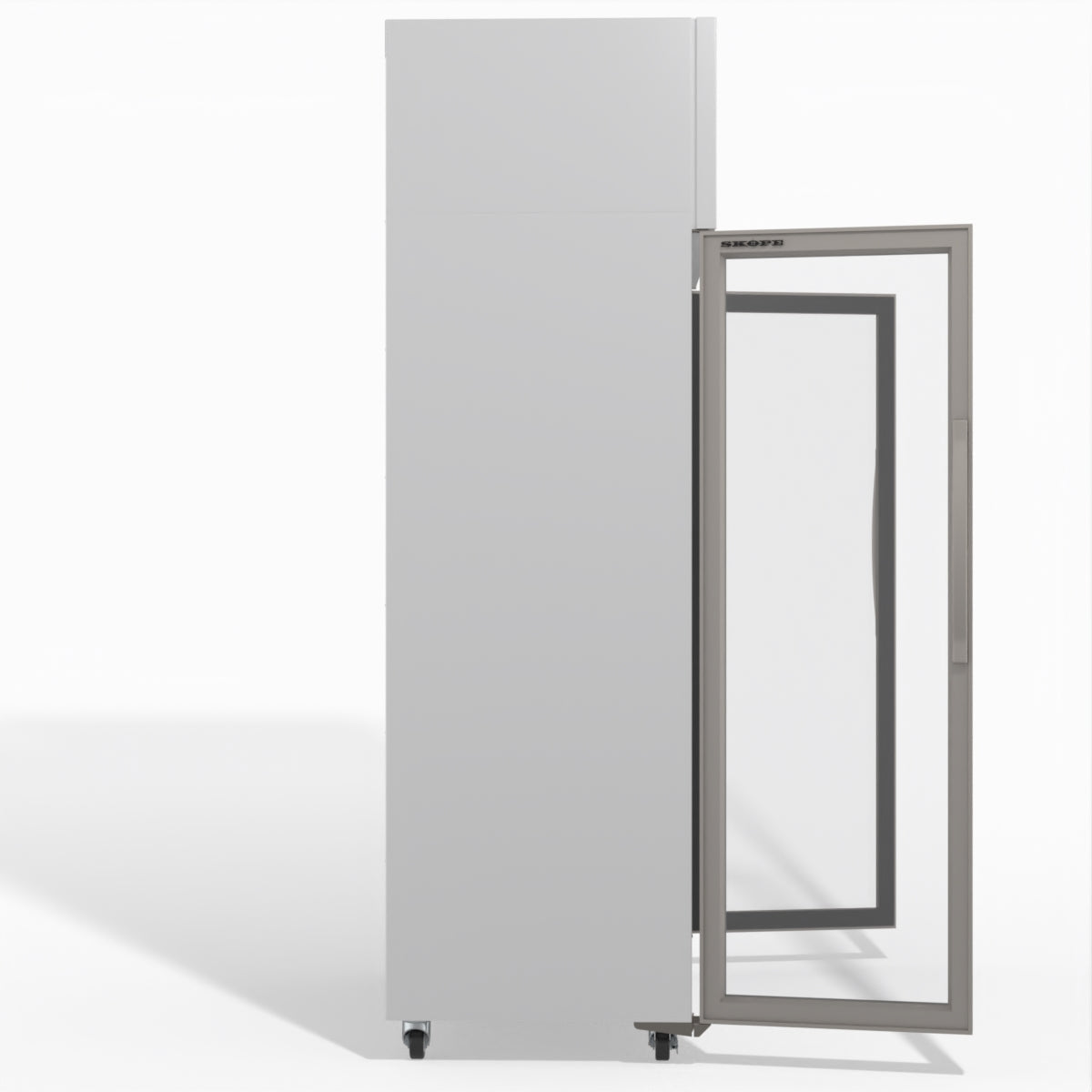Skope TCE1000N 2 Glass Door Display or Storage Fridge with EZICORE 896L - TCE1000N