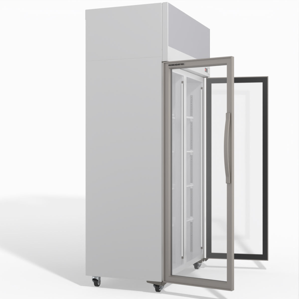 Skope TCE1000N 2 Glass Door Display or Storage Fridge with EZICORE 896L - TCE1000N
