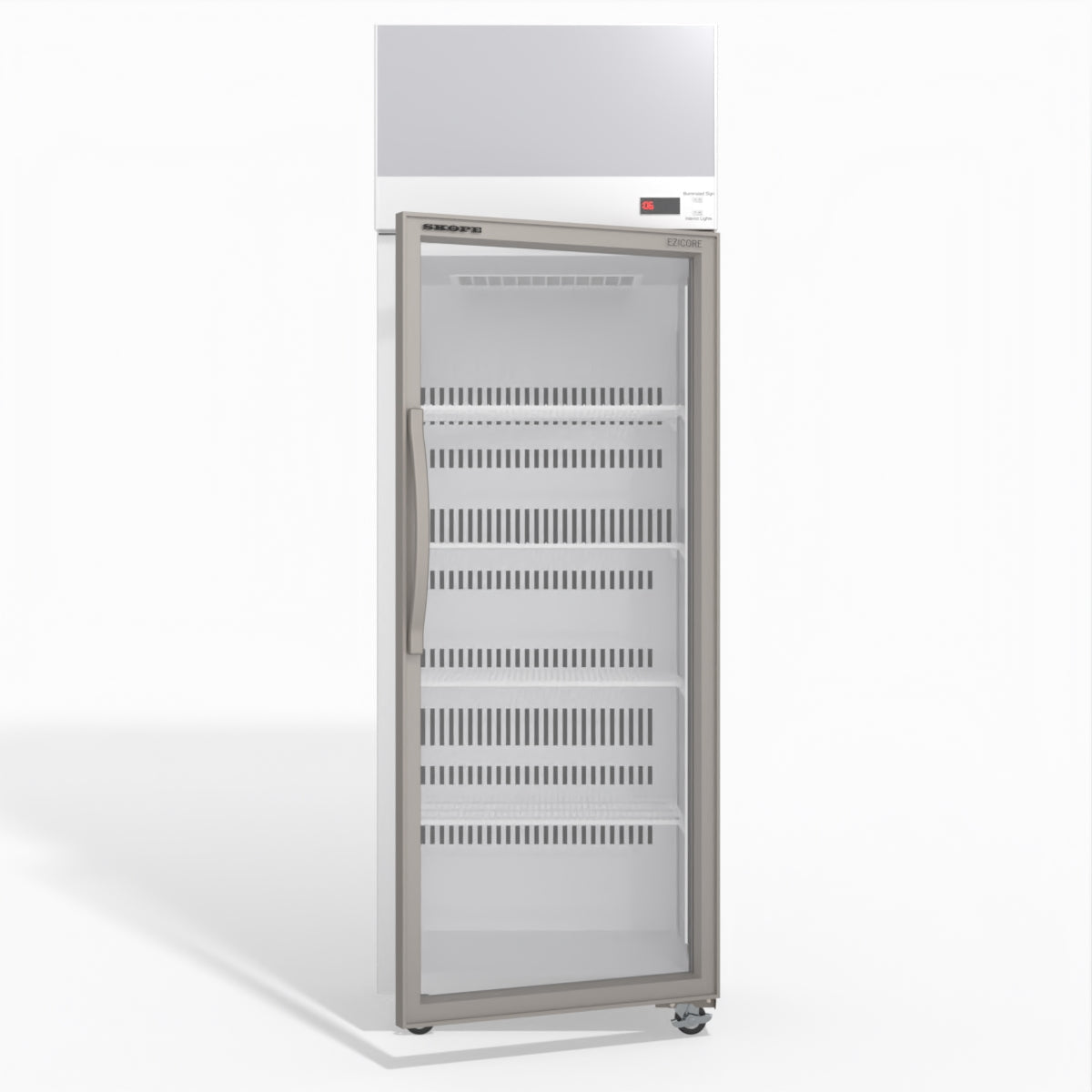Skope EziCore TCE650N 1 Glass Door Display or Storage Fridge 557L - TCE650N