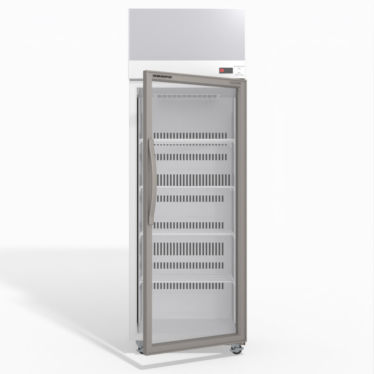 Skope EziCore TCE650N 1 Glass Door Display or Storage Fridge 557L - TCE650N