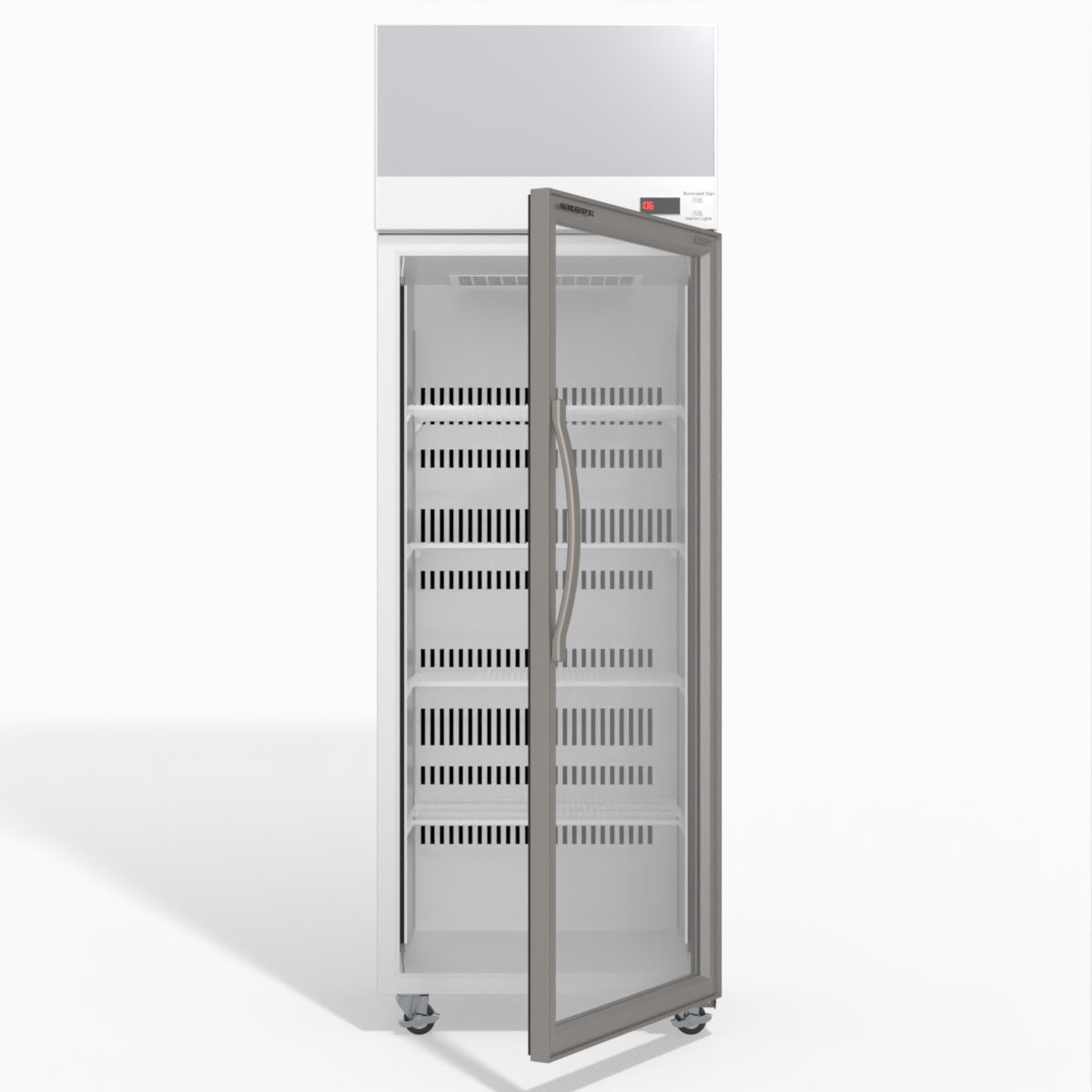 Skope EziCore TCE650N 1 Glass Door Display or Storage Fridge 557L - TCE650N