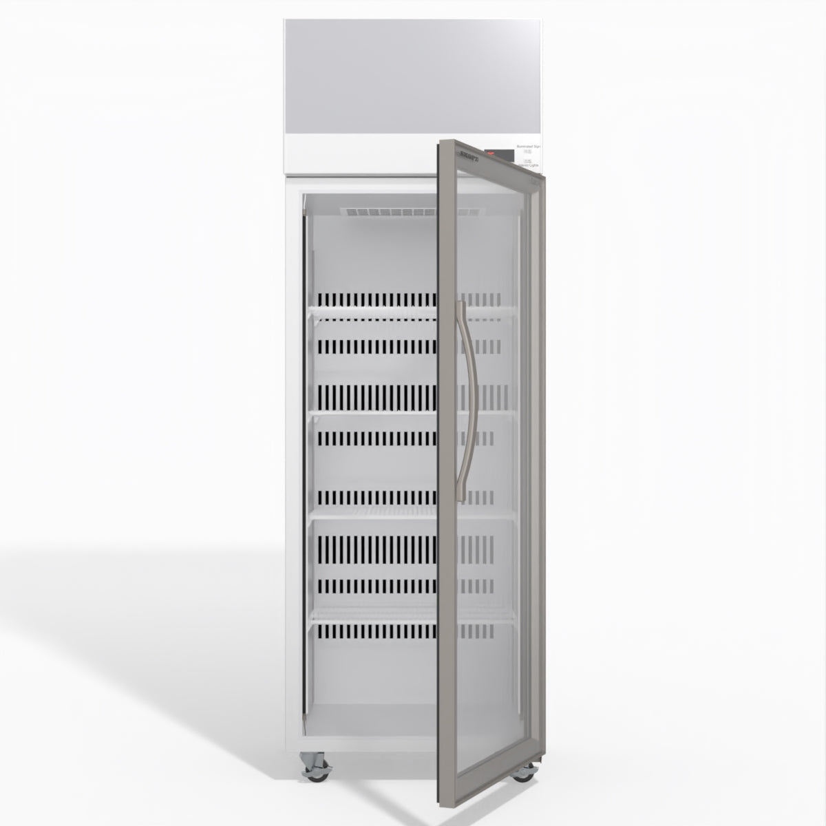 Skope EziCore TCE650N 1 Glass Door Display or Storage Fridge 557L - TCE650N