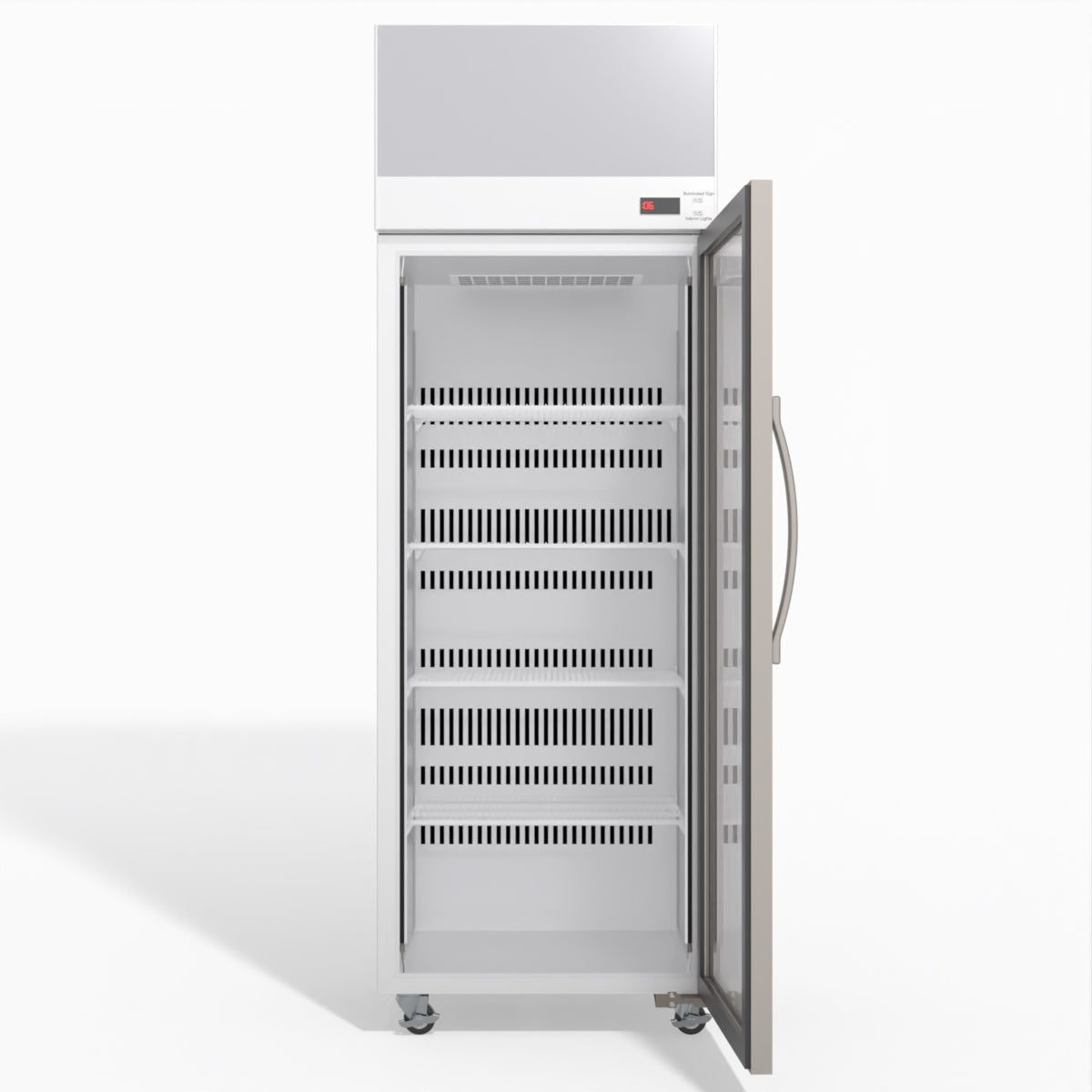 Skope EziCore TCE650N 1 Glass Door Display or Storage Fridge 557L - TCE650N