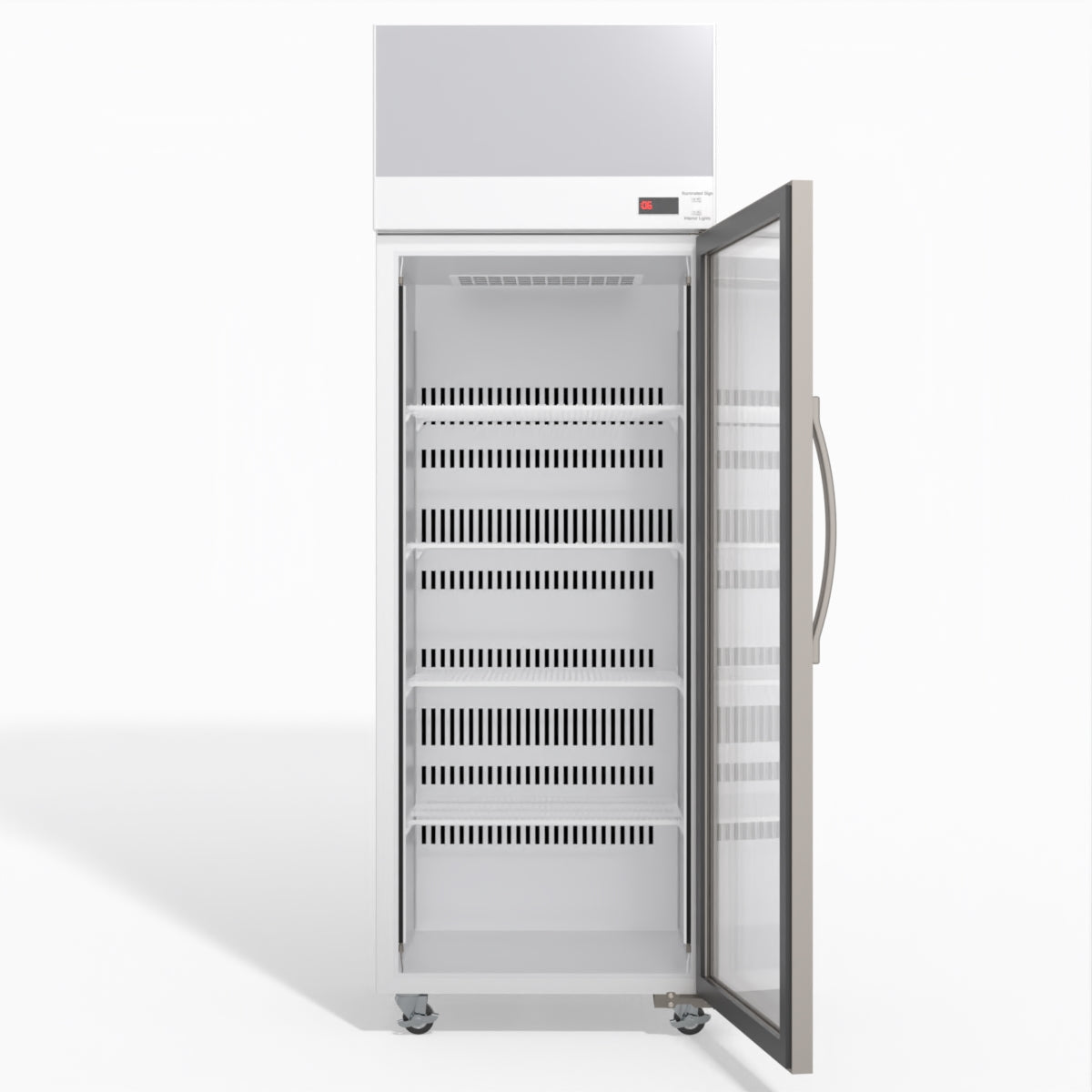 Skope EziCore TCE650N 1 Glass Door Display or Storage Fridge 557L - TCE650N