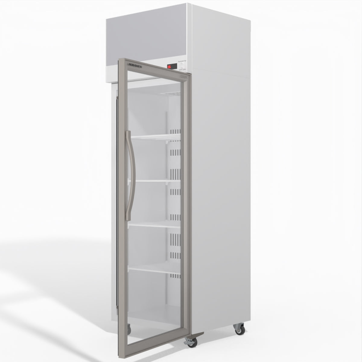 Skope EziCore TCE650N 1 Glass Door Display or Storage Fridge 557L - TCE650N