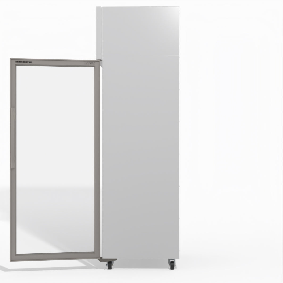 Skope EziCore TCE650N 1 Glass Door Display or Storage Fridge 557L - TCE650N