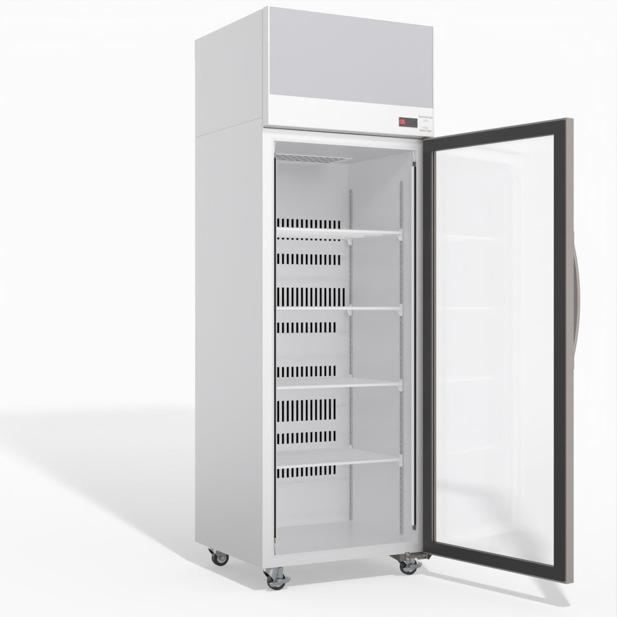 Skope EziCore TCE650N 1 Glass Door Display or Storage Fridge 557L - TCE650N