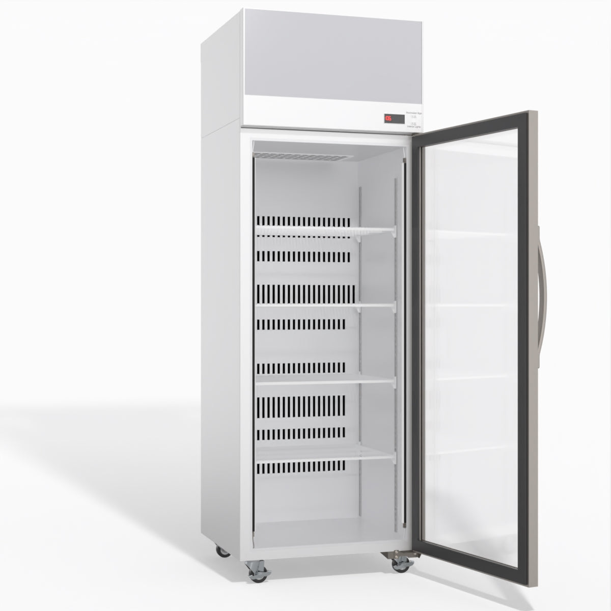Skope EziCore TCE650N 1 Glass Door Display or Storage Fridge 557L - TCE650N