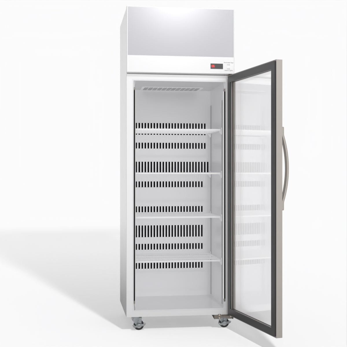 Skope EziCore TCE650N 1 Glass Door Display or Storage Fridge 557L - TCE650N