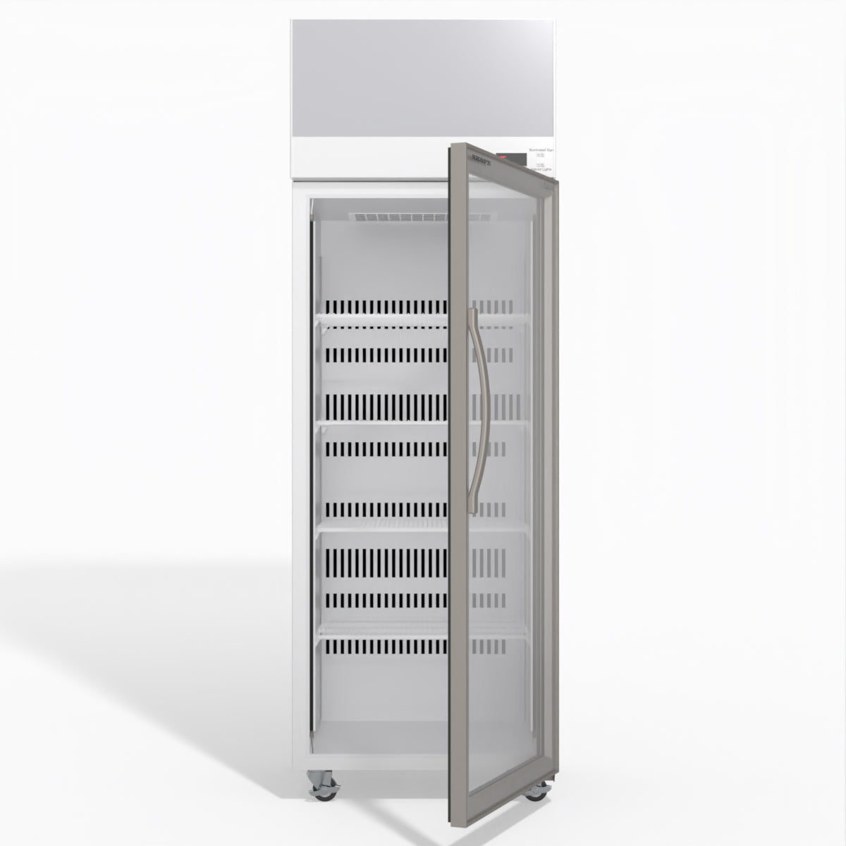 Skope EziCore TCE650N 1 Glass Door Display or Storage Fridge 557L - TCE650N