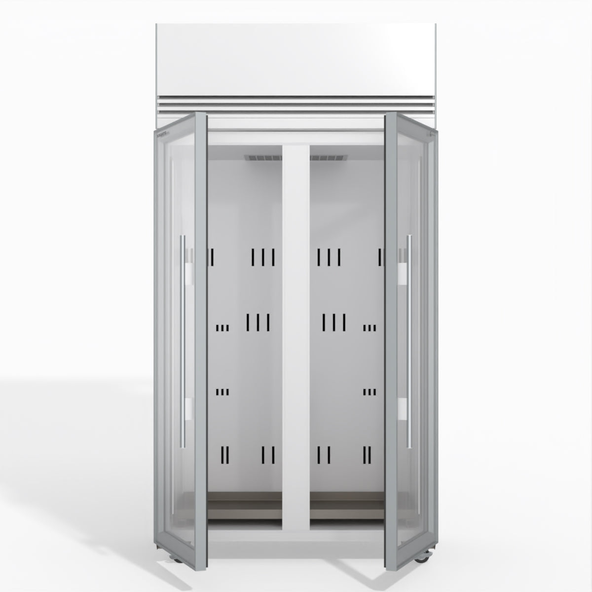 Skope TMF1000N-A Ice 2 1 Glass Door Upright Display or Storage Freezer 980L - TMF1000N-Ice
