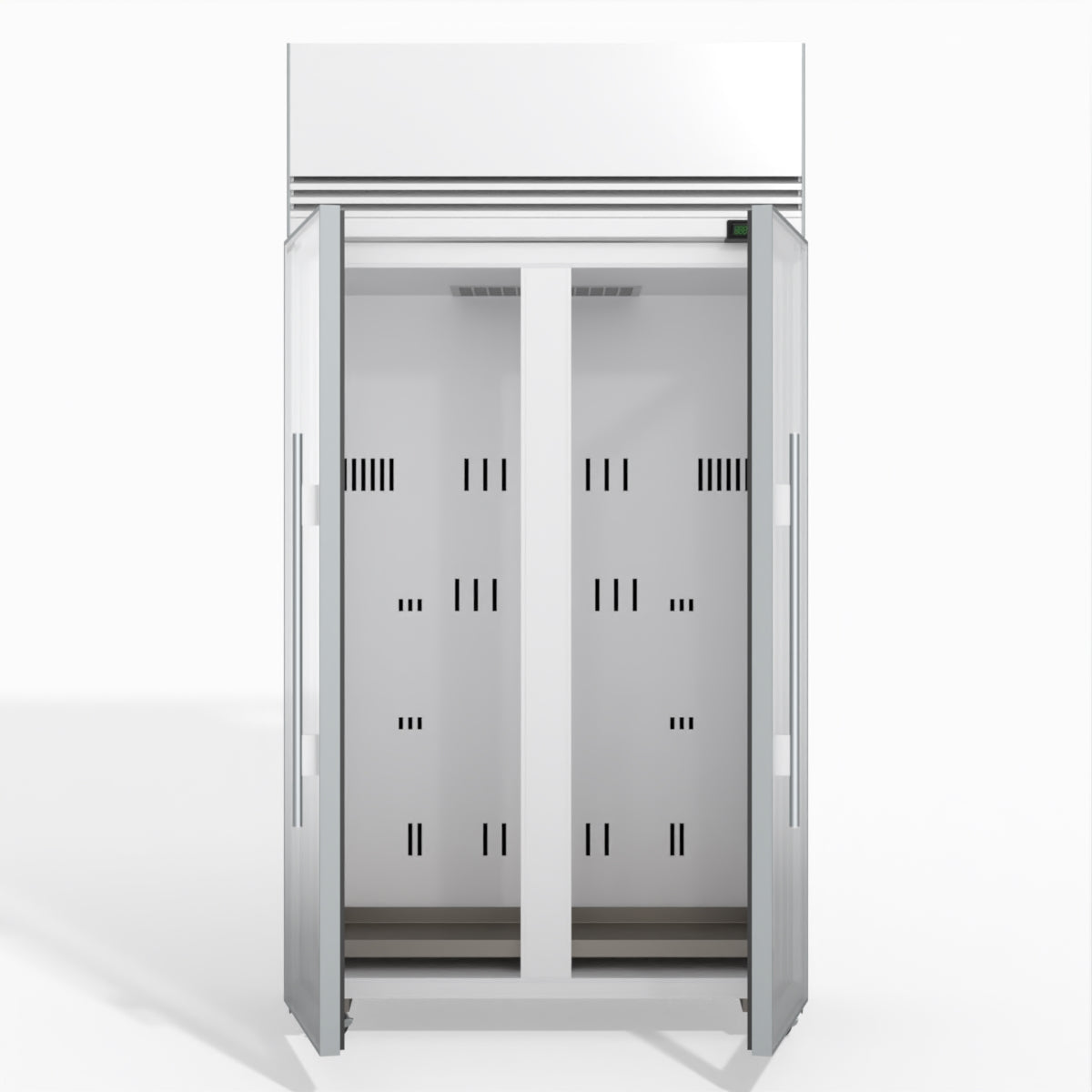 Skope TMF1000N-A Ice 2 1 Glass Door Upright Display or Storage Freezer 980L - TMF1000N-Ice