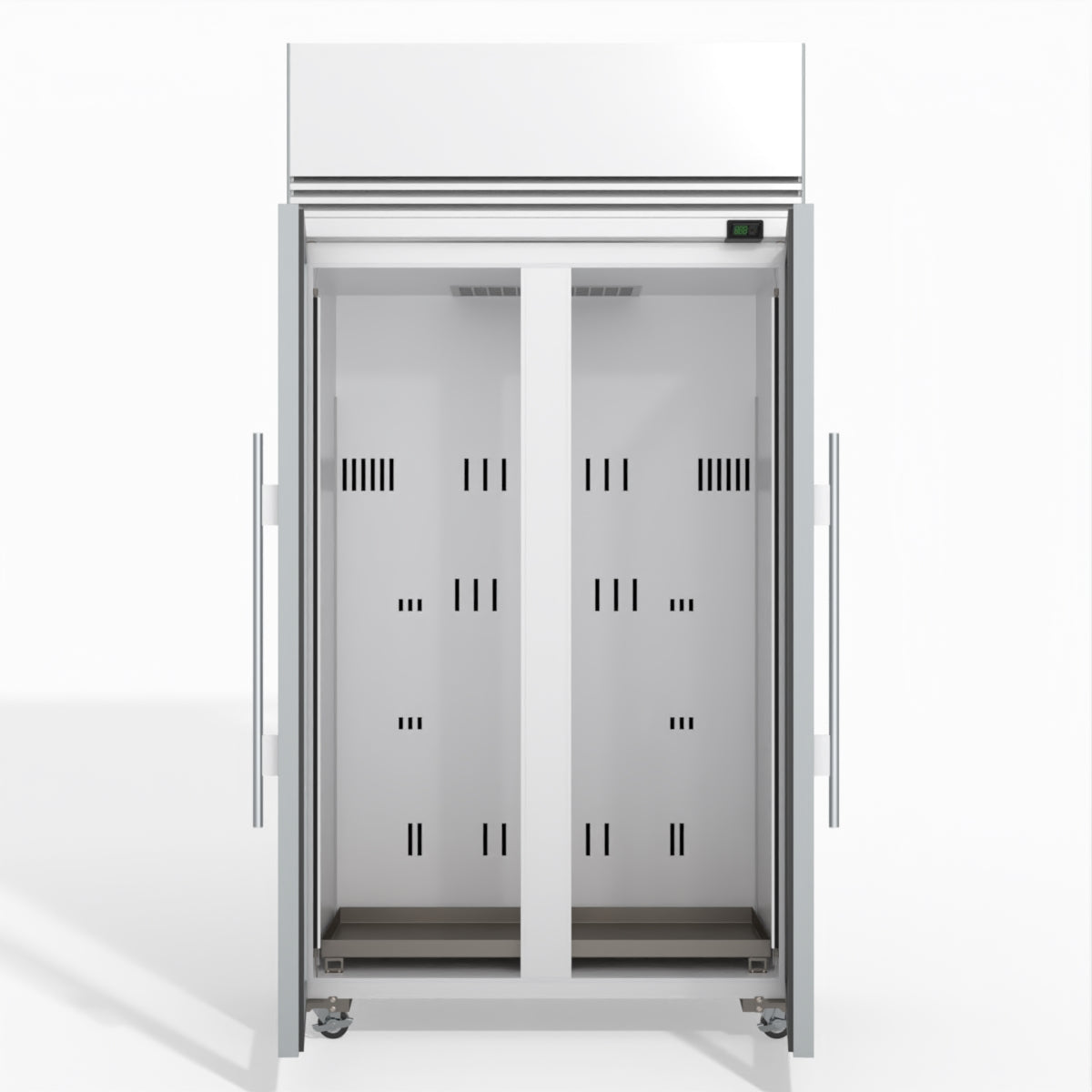 Skope TMF1000N-A Ice 2 1 Glass Door Upright Display or Storage Freezer 980L - TMF1000N-Ice