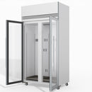 Skope TMF1000N-A Ice 2 1 Glass Door Upright Display or Storage Freezer 980L - TMF1000N-Ice