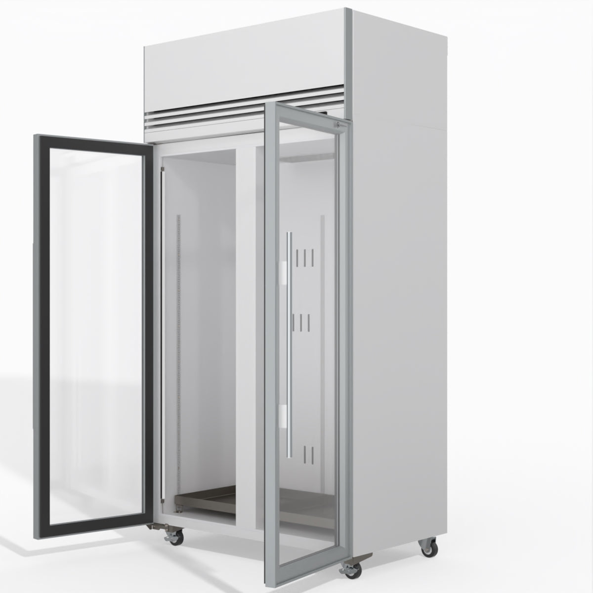 Skope TMF1000N-A Ice 2 1 Glass Door Upright Display or Storage Freezer 980L - TMF1000N-Ice