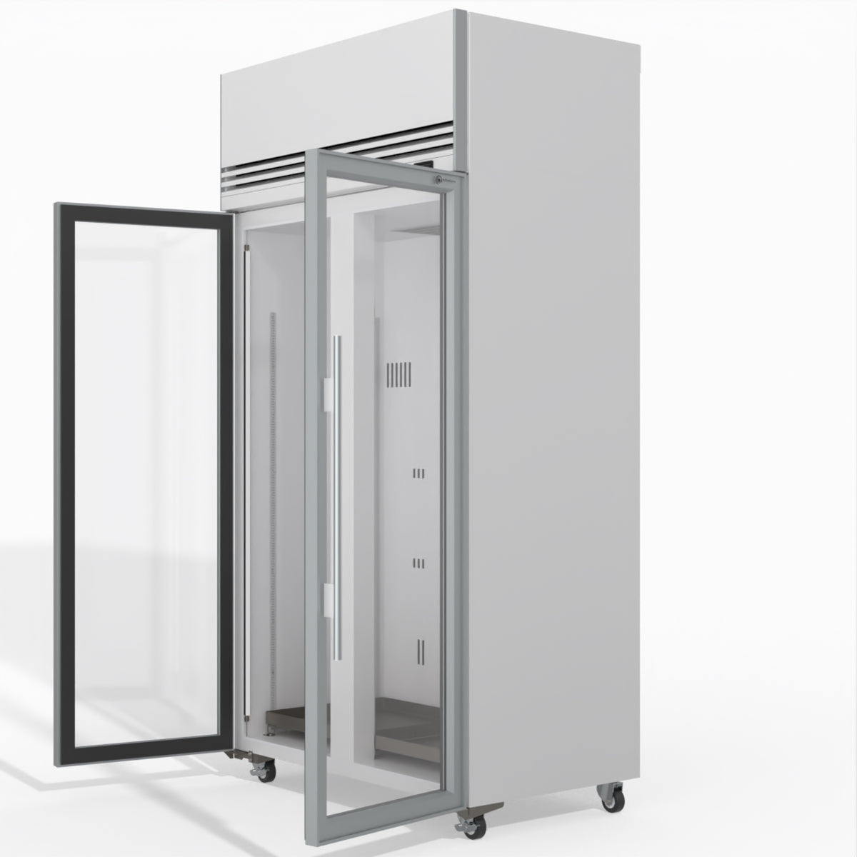 Skope TMF1000N-A Ice 2 1 Glass Door Upright Display or Storage Freezer 980L - TMF1000N-Ice