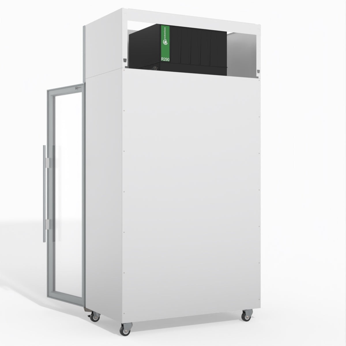 Skope TMF1000N-A Ice 2 1 Glass Door Upright Display or Storage Freezer 980L - TMF1000N-Ice