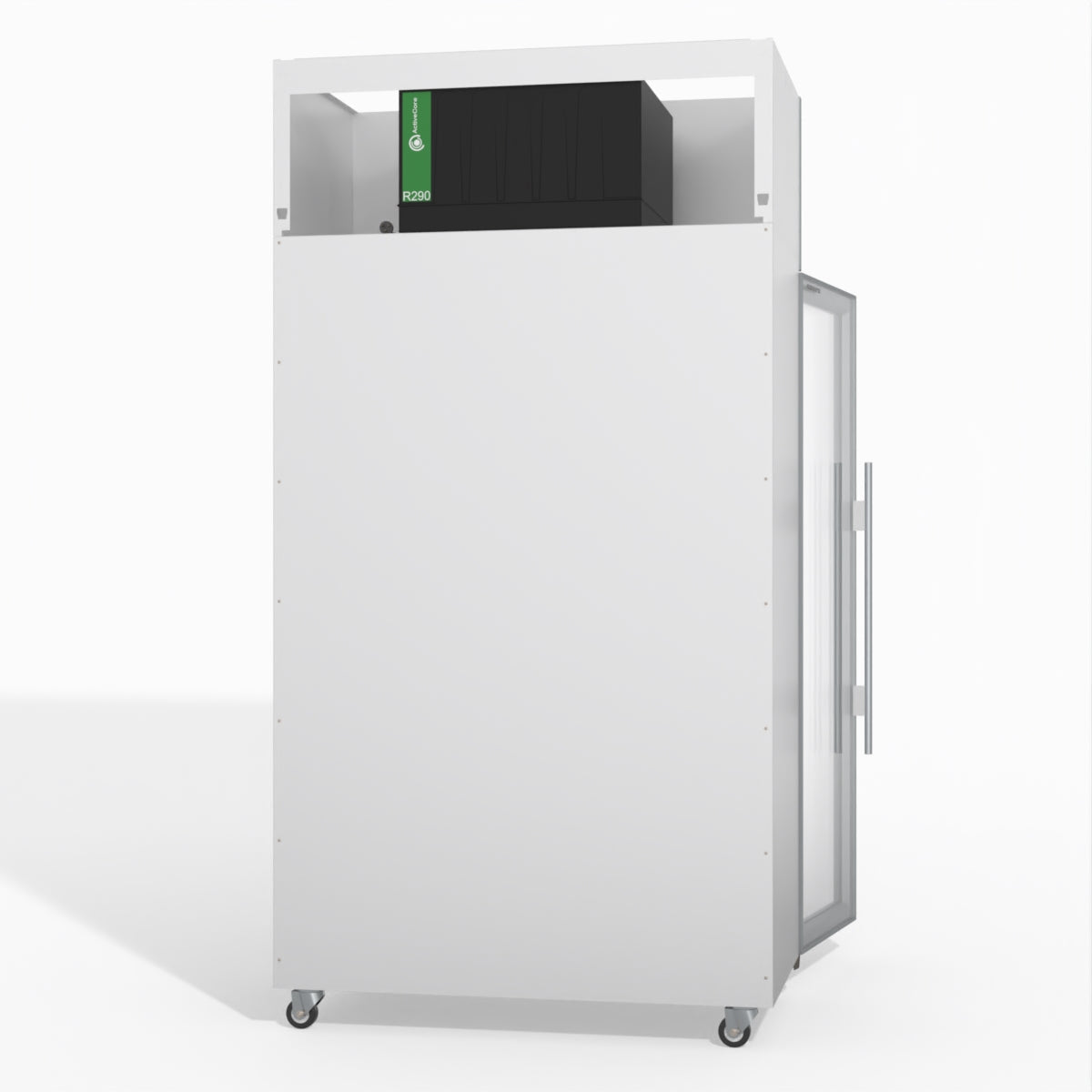 Skope TMF1000N-A Ice 2 1 Glass Door Upright Display or Storage Freezer 980L - TMF1000N-Ice