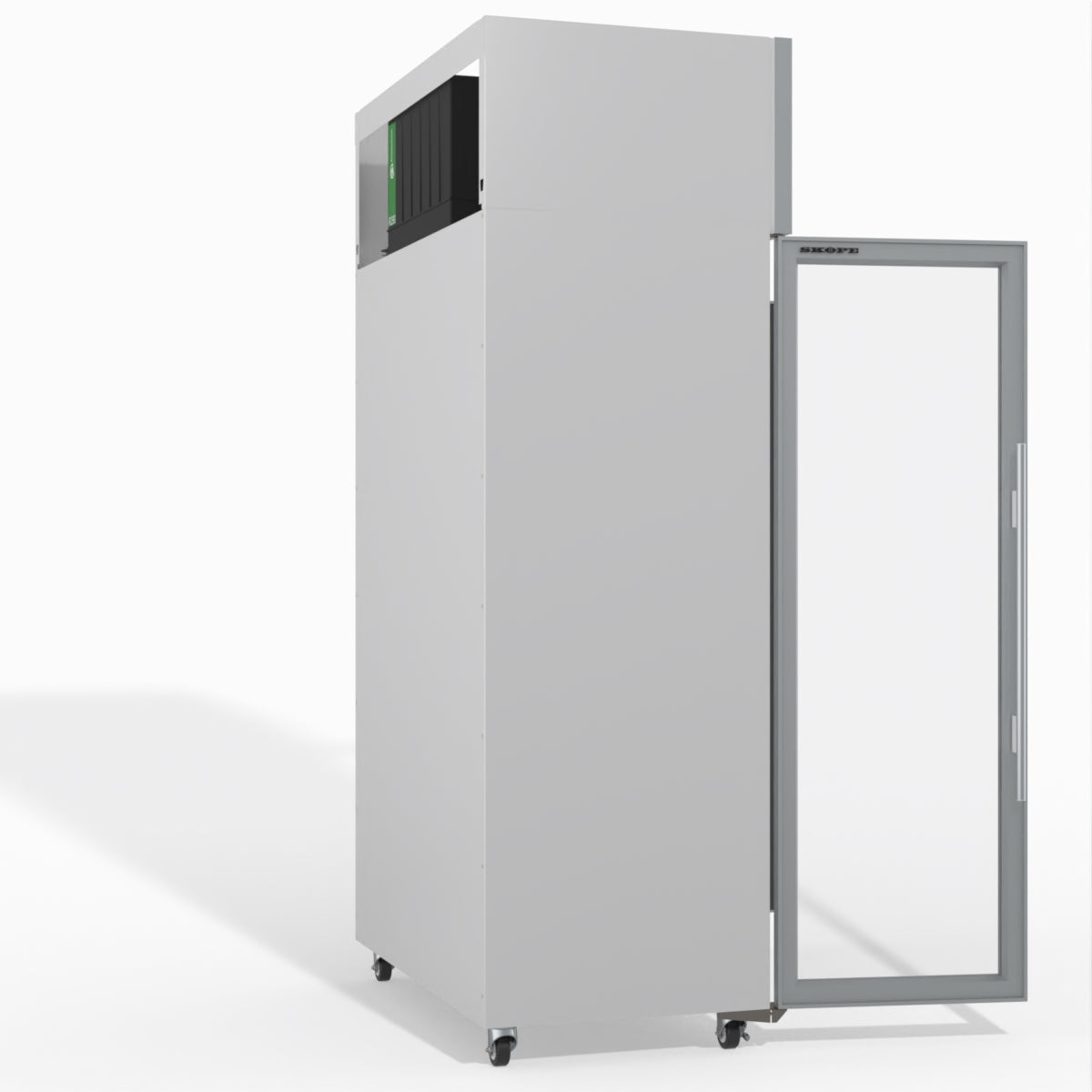 Skope TMF1000N-A Ice 2 1 Glass Door Upright Display or Storage Freezer 980L - TMF1000N-Ice