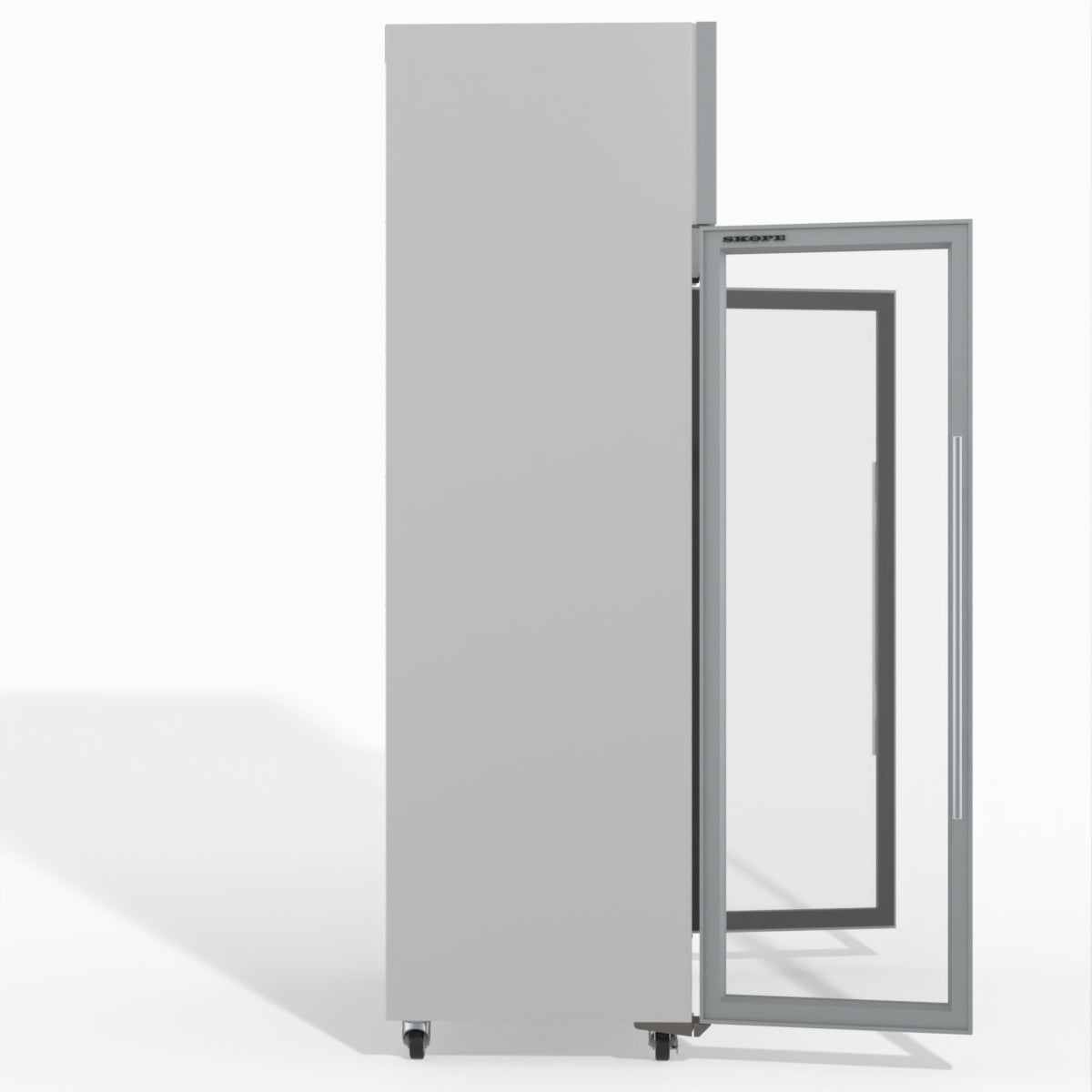 Skope TMF1000N-A Ice 2 1 Glass Door Upright Display or Storage Freezer 980L - TMF1000N-Ice