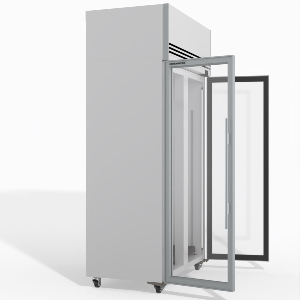 Skope TMF1000N-A Ice 2 1 Glass Door Upright Display or Storage Freezer 980L - TMF1000N-Ice