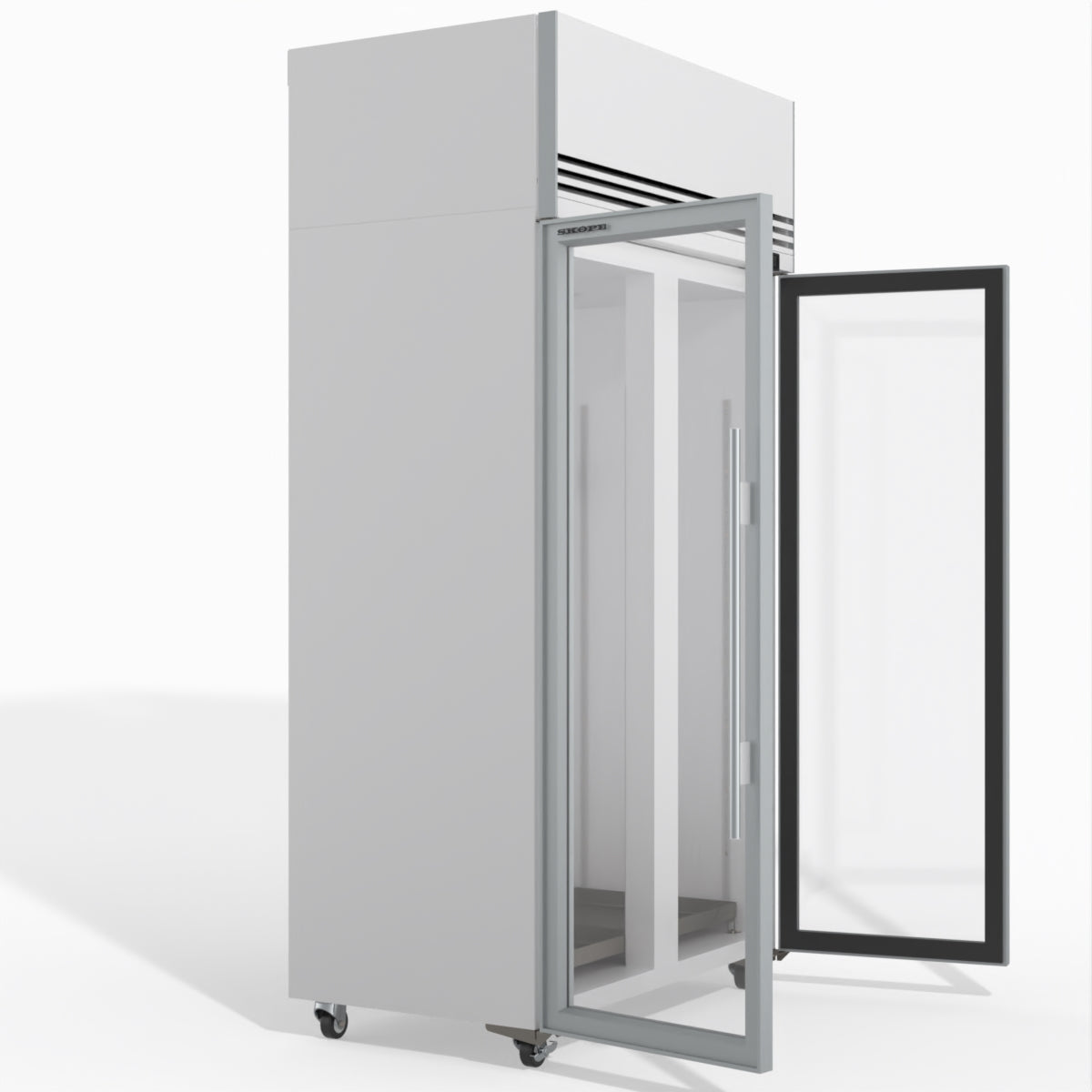 Skope TMF1000N-A Ice 2 1 Glass Door Upright Display or Storage Freezer 980L - TMF1000N-Ice