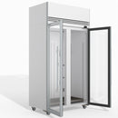 Skope TMF1000N-A Ice 2 1 Glass Door Upright Display or Storage Freezer 980L - TMF1000N-Ice