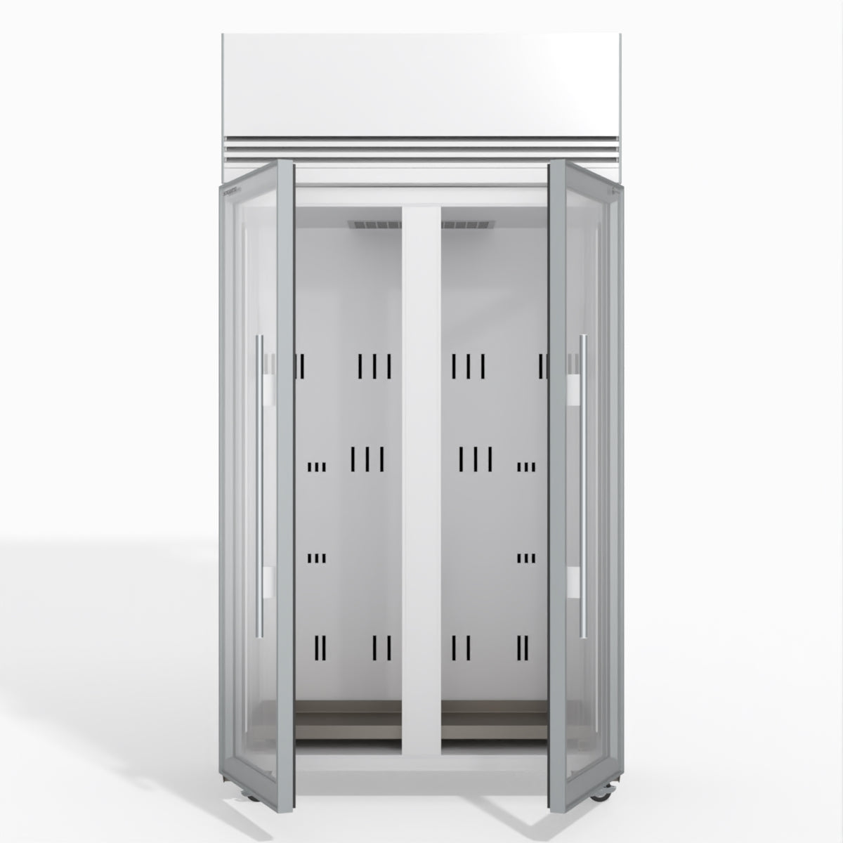 Skope TMF1000N-A Ice 2 1 Glass Door Upright Display or Storage Freezer 980L - TMF1000N-Ice