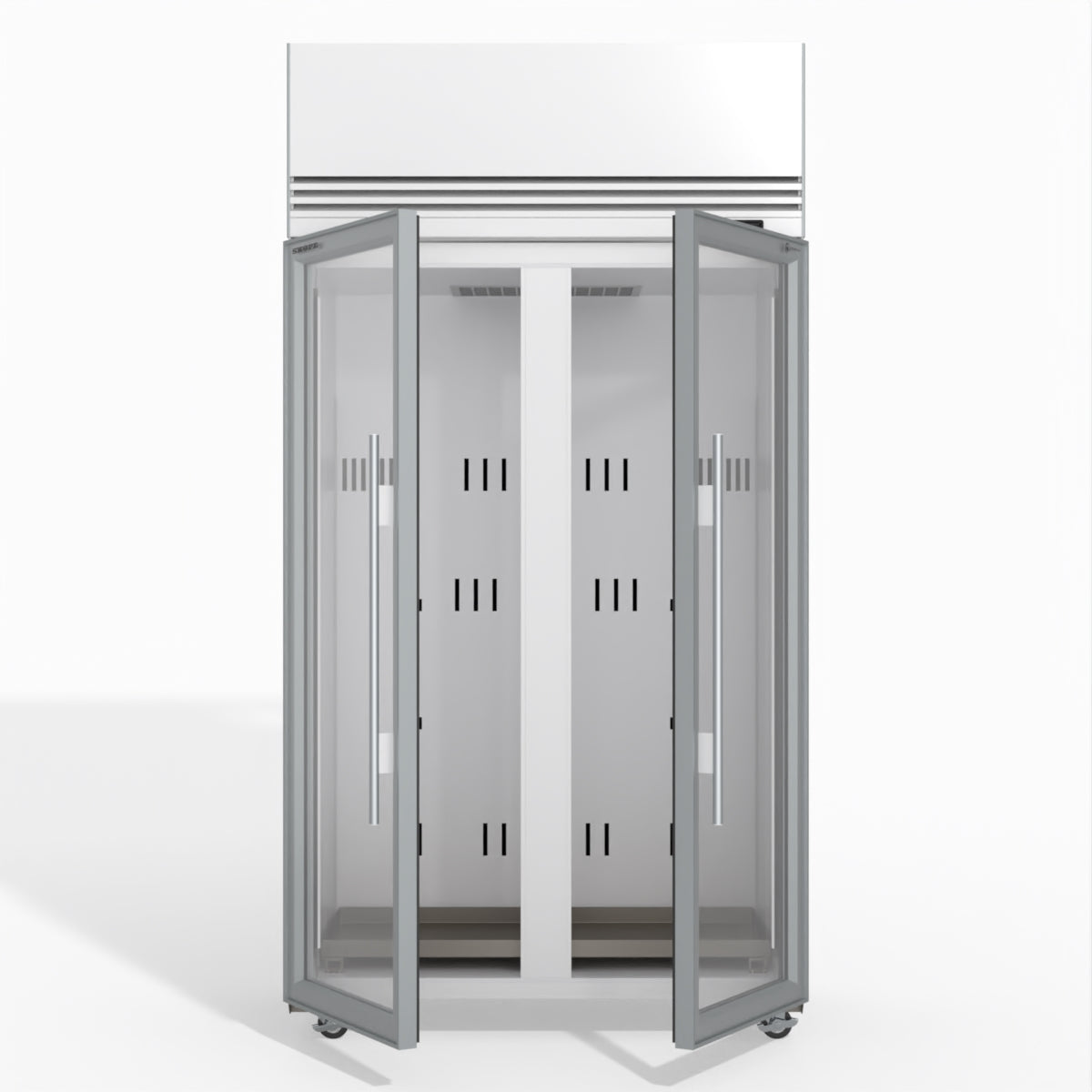 Skope TMF1000N-A Ice 2 1 Glass Door Upright Display or Storage Freezer 980L - TMF1000N-Ice