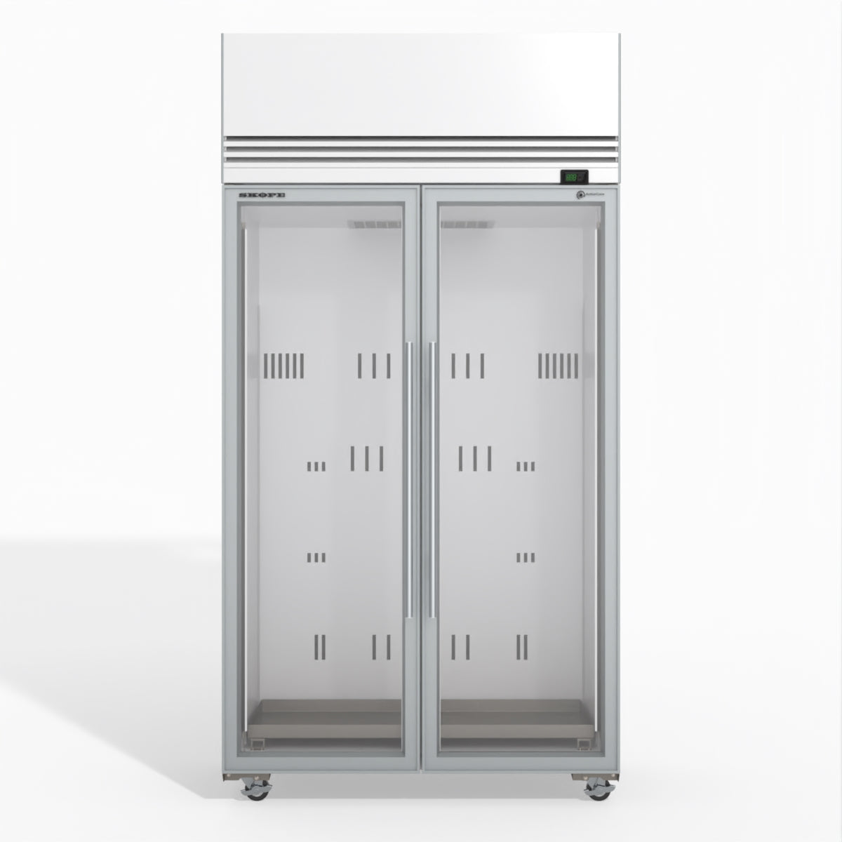 Skope TMF1000N-A Ice 2 1 Glass Door Upright Display or Storage Freezer 980L - TMF1000N-Ice